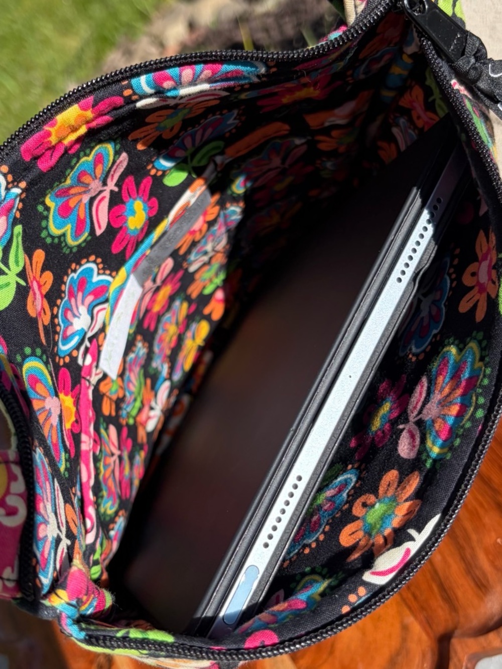 Disney Parks Vera Bradley Hipster Crossbody “Midnight with Mickey” Like New - Picture 7 of 17